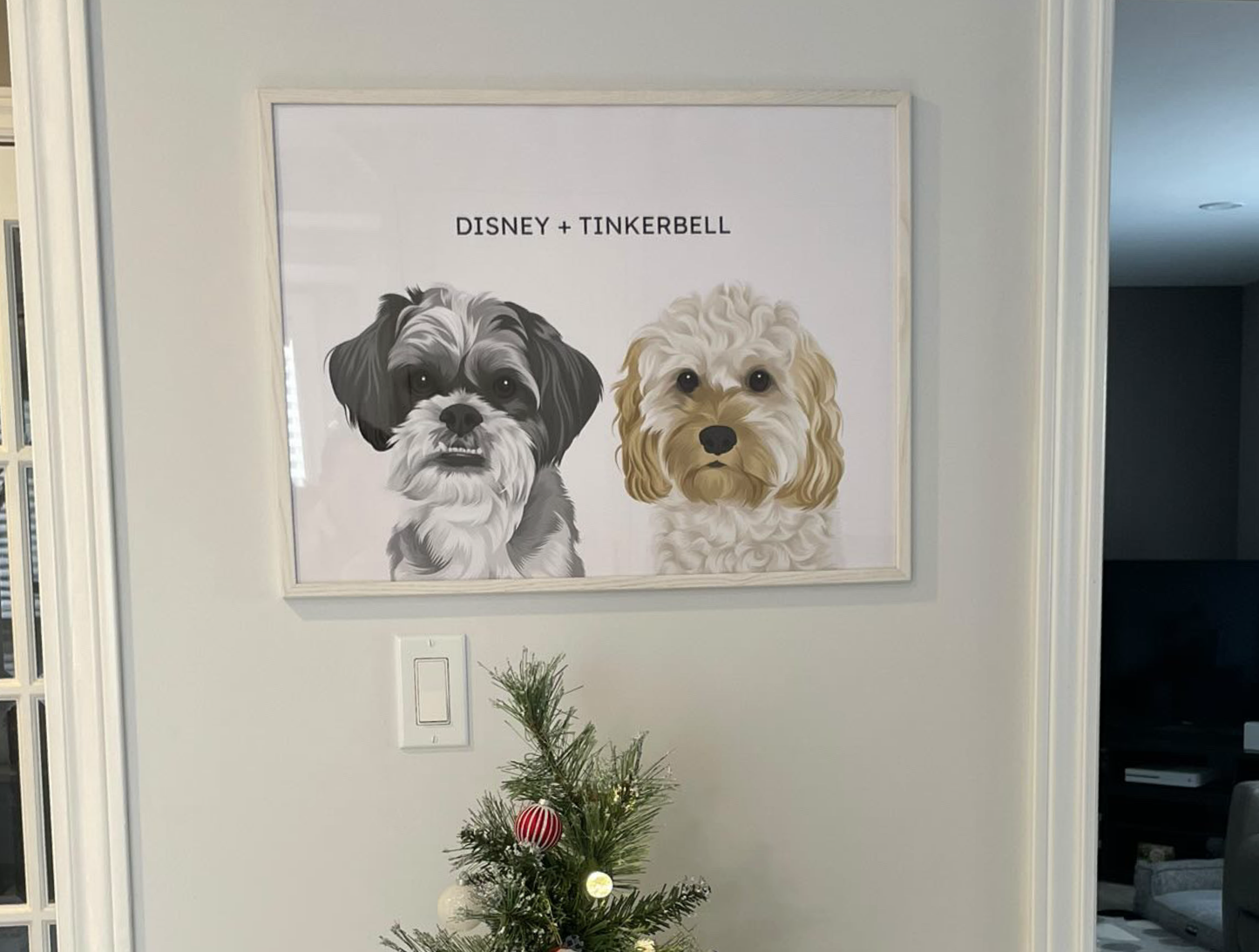 Multiple Pets Framed Portrait