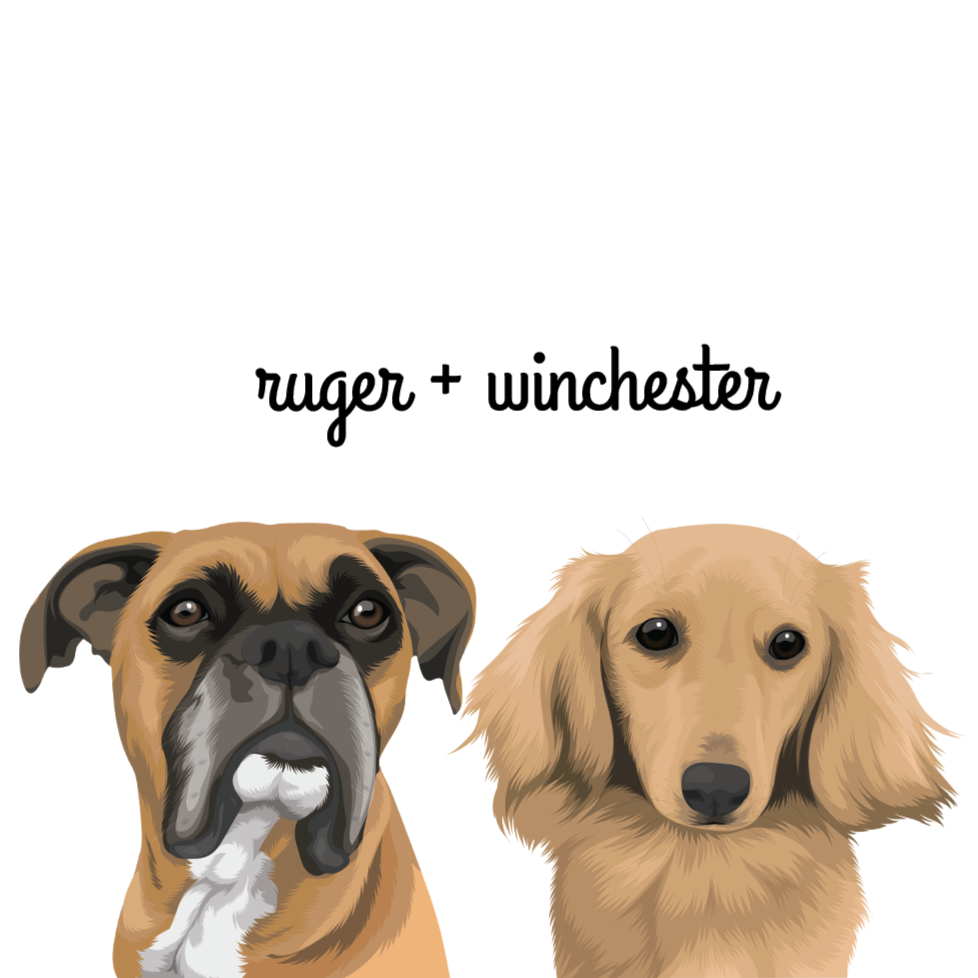 Custom Digital Pet Portrait