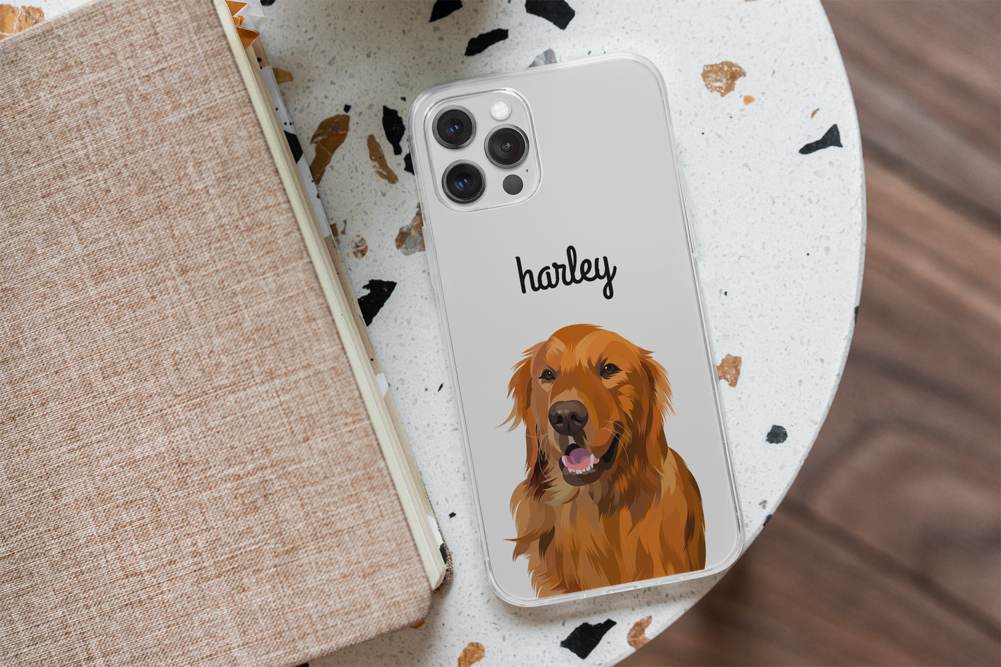 Custom Pet Portrait Phone Case - Available for Samsung & iPhone