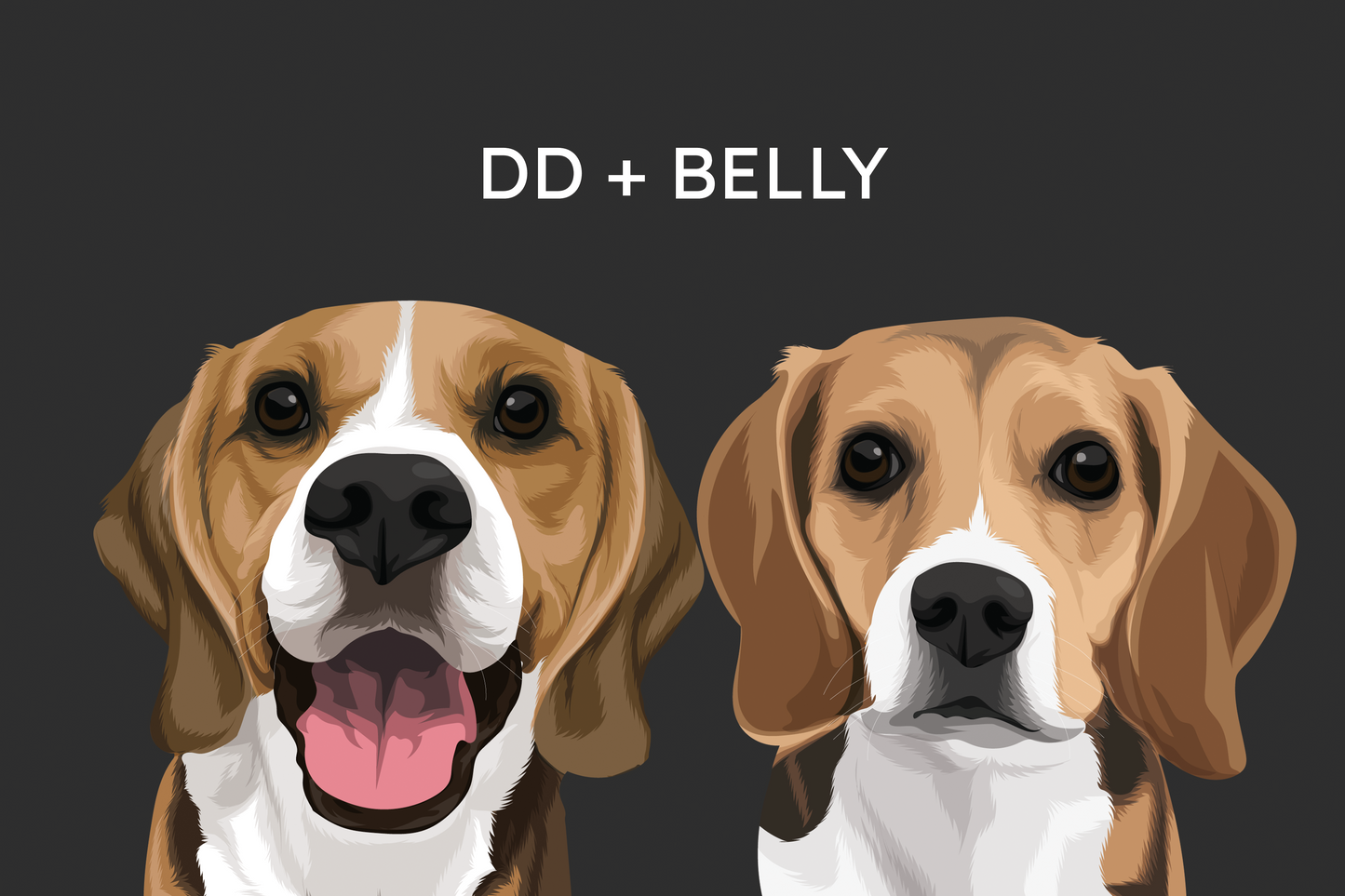 Custom Digital Pet Portrait