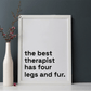 The Best Therapist Has Four Legs And Fur.