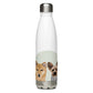 Pet Portrait Water Bottle